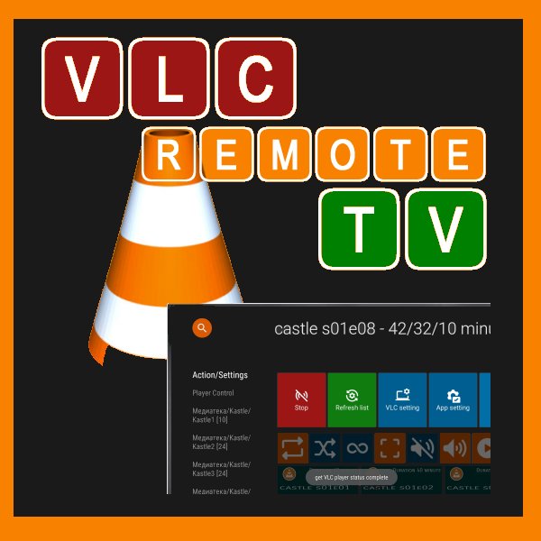 VLC Android-TV remote